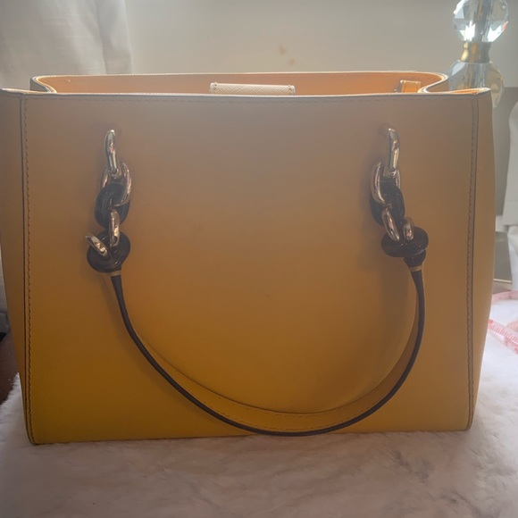Michael Michael Kors Bags | Michael Kors Yellow Multi-Compartment Handbag | - Picture 9 of 9